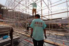 【舞美工程】宁建集团60周年庆祝晚会搭建现场